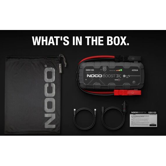 Jump starter auto portabil, 12V, curent pornire 4250A, Litiu-Ion, NOCO Boost GBX155 - 2Papet