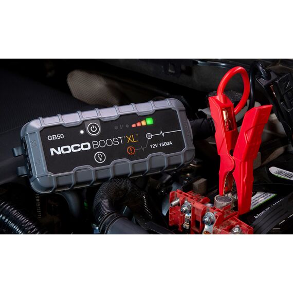 Jump starter auto portabil, 12V, curent pornire 1500A, Litiu-Ion, NOCO Boost GB50 - 4Papet