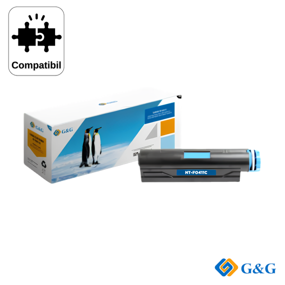 Cartus toner compatibil G&G Black 44574702, pentru OKI B411D, 3.000 pagini - Papet
