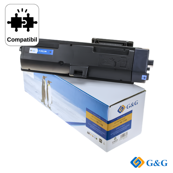 Cartus toner compatibil G&G Black TK-1150, pentru Kyocera M2135DN, 3.000 pagini - Papet