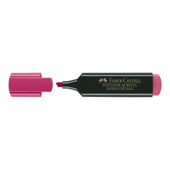 Textmarker FABER-CASTELL Superfluorescent 1548, 4 buc/set - 4Papet