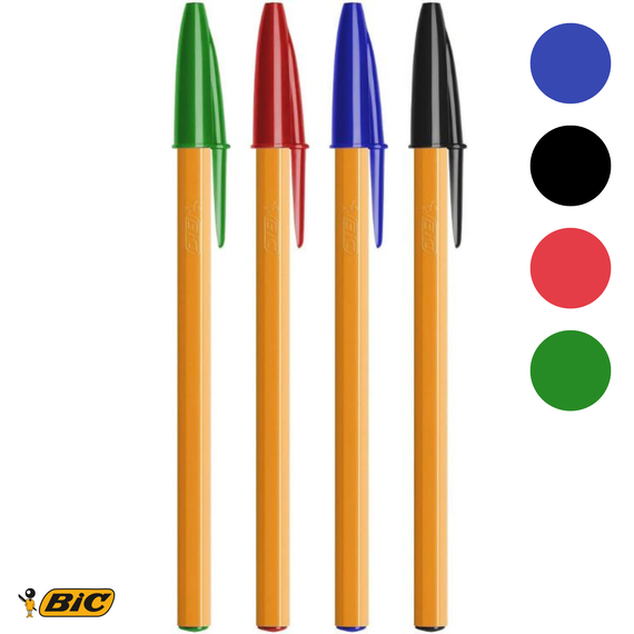 Pix fara mecanism 0.8mm, BIC Orange Fine, ALEGE CULOAREA: Rosu - Papet