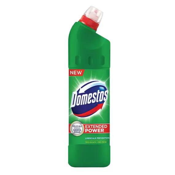 Solutie curatare toaleta DOMESTOS Extended Power, 750 ml, Alege aroma: Pine fresh - 2Papet