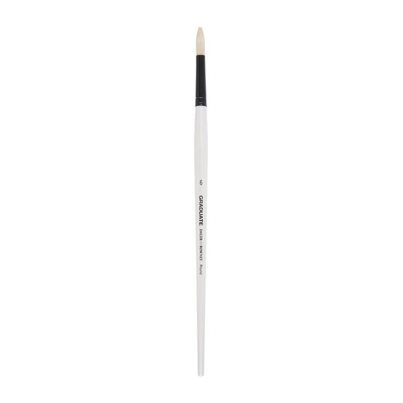 Pensula rotunda par de porc, diverse marimi, Graduate DALER ROWNEY, Alege varianta: 6 - 2Papet