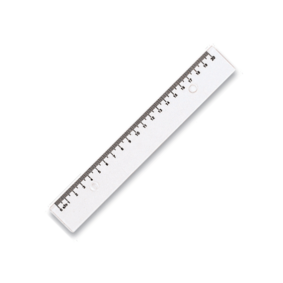 Rigla 20 cm, plastic, ARK - Papet