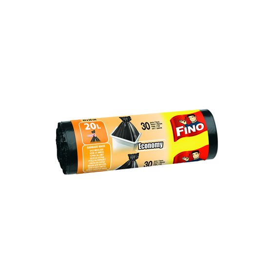Saci menajeri FINO Economy, 20L, 30 buc/rola - 2Papet