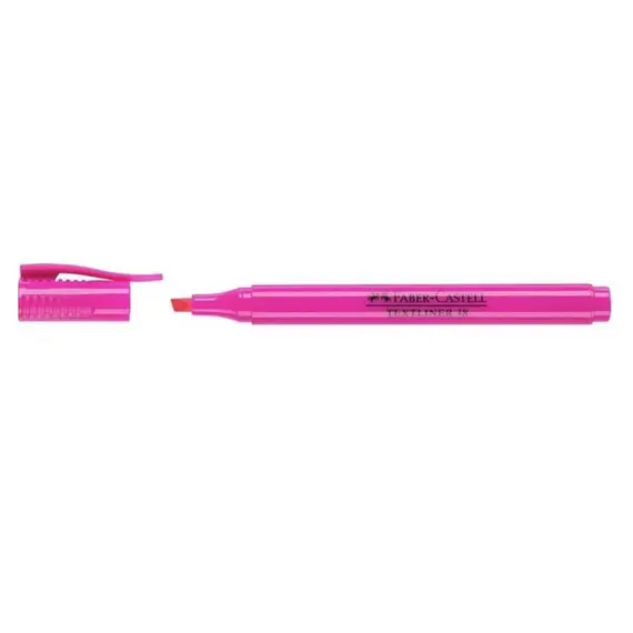 Textmarker 38, culori fluorescente, 4 buc/set, FABER-CASTELL - 2Papet