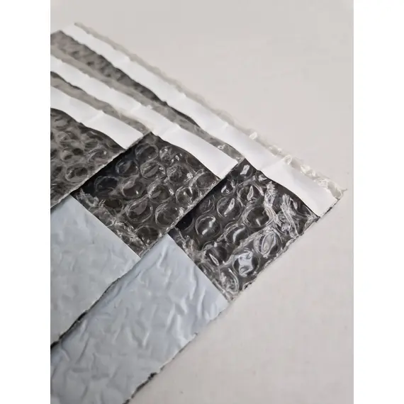 Plic antisoc plastic gri A4, 230 x 320 mm + 50 mm clapeta - 2Papet