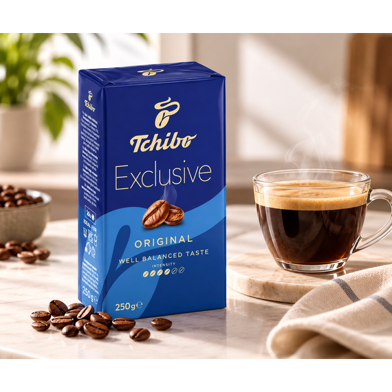 Cafea macinata Tchibo Exclusive, 250g - 2Papet