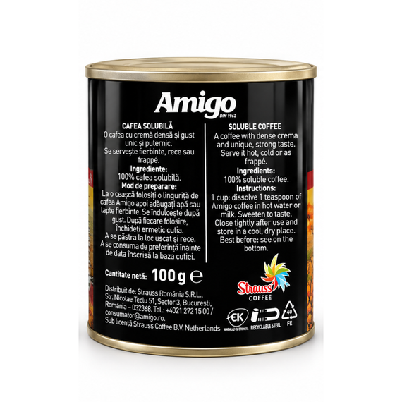 Cafea solubila instant AMIGO, 100 g - 2Papet