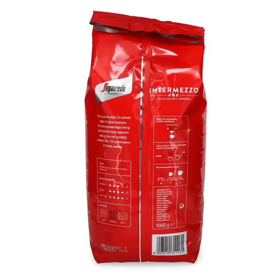 Cafea boabe SEGAFREDO Intermezzo, 1 kg - 2Papet