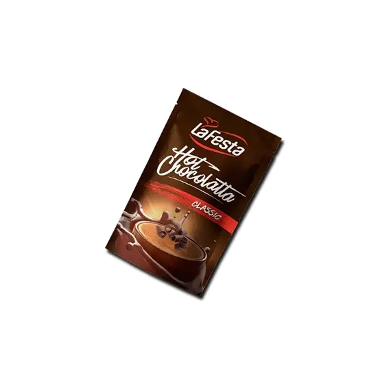 Ciocolata calda LA FESTA Classic 25g, 10 buc/cutie - 2Papet