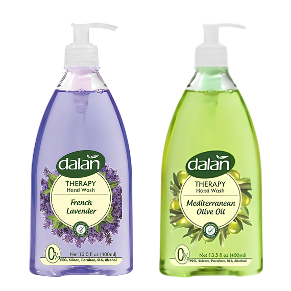 Sapun lichid cu pompita 400 ml, DALAN Therapy, Alege aroma: Lavanda - Papet