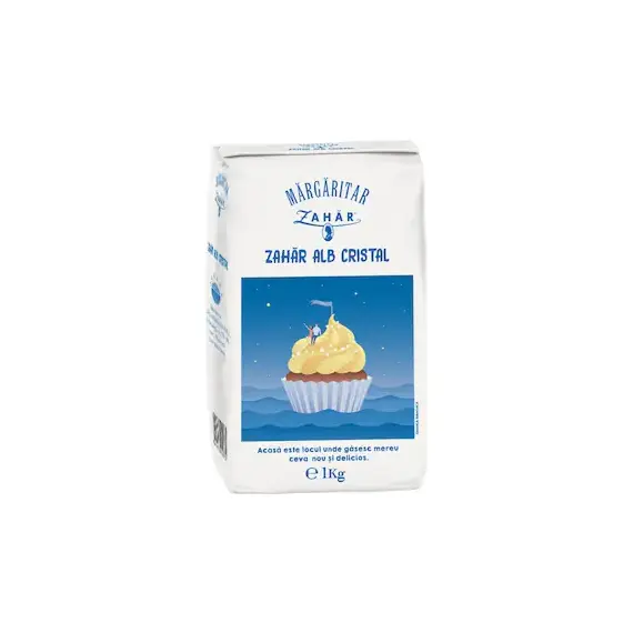 Zahar alb cristal 1 Kg, MARGARITAR - Papet