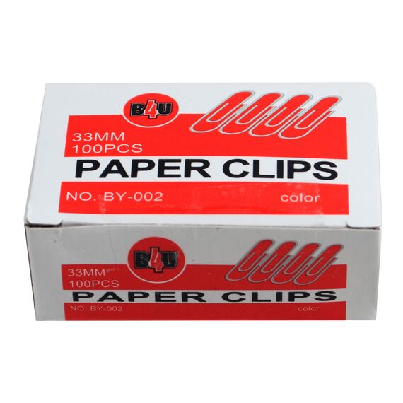 Agrafe birou 33mm, 100 buc/cutie, B4U - 2Papet