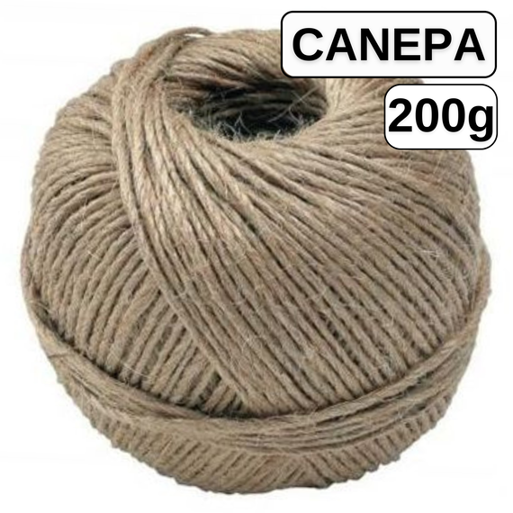 Sfoara canepa, 200g/ghem - Papet
