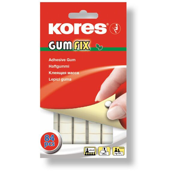 Pastile adezive nepermanente KORES Gumfix - Papet