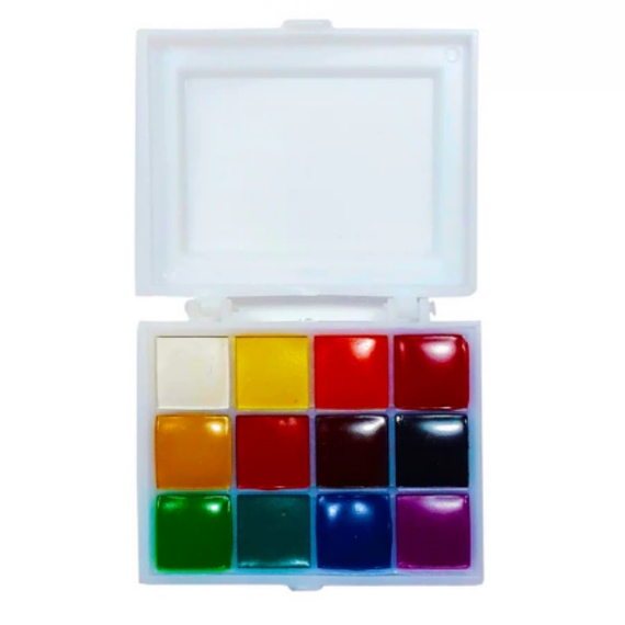 Acuarele 12 culori/set, PICTOR - Papet