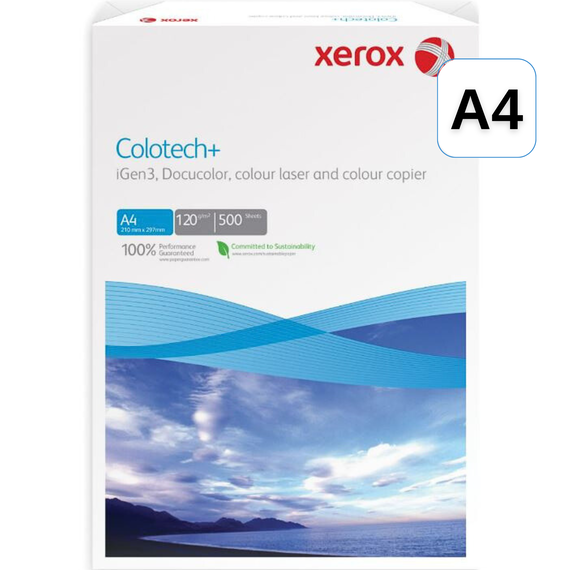 Hartie XEROX Colotech+, A4, 120 g/mp, 500 coli/top - Papet