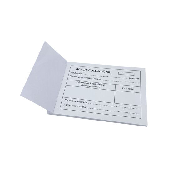 Bon comanda, A6, 100 file/set - 3Papet