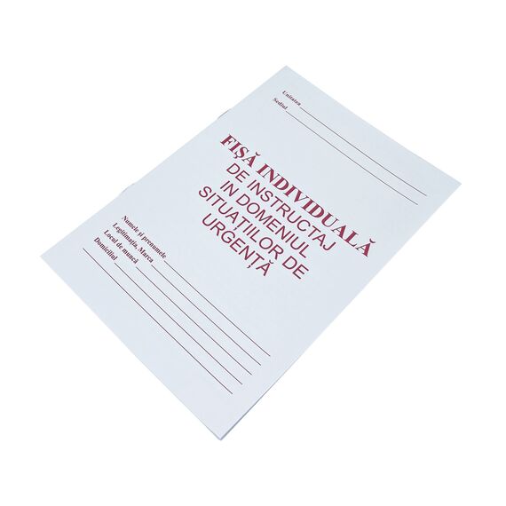 Fisa P. S. I. - carnet, A5 - 4Papet
