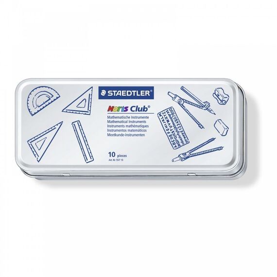 Trusa Geometrie in cutie metalica STAEDTLER - 3Papet
