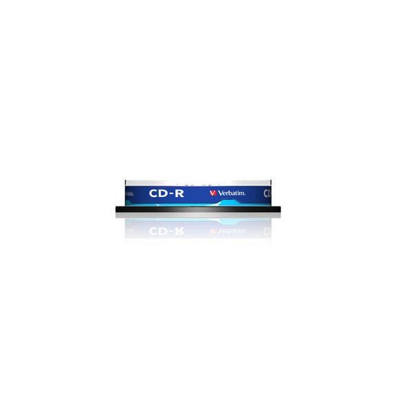 CD-R 52X, 700 MB VERBATIM, 10 buc/set - 2Papet