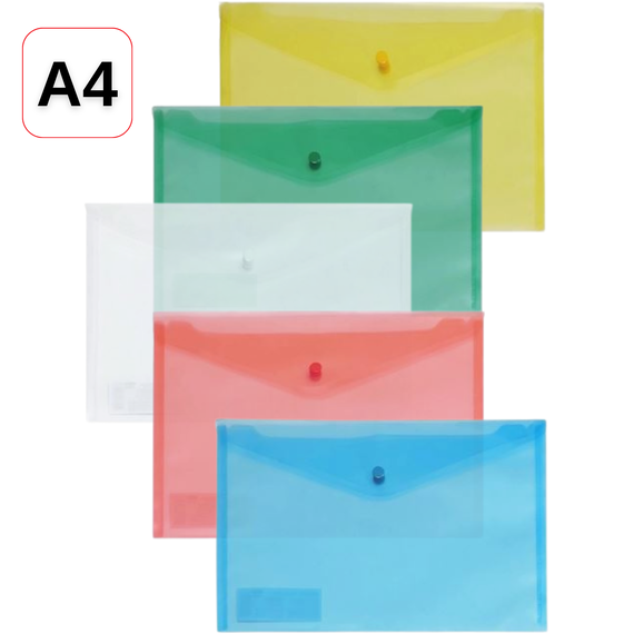 Mapa plastic A4 cu capsa si clapeta V, cu deschidere pe latura mare, CENTRUM - Papet
