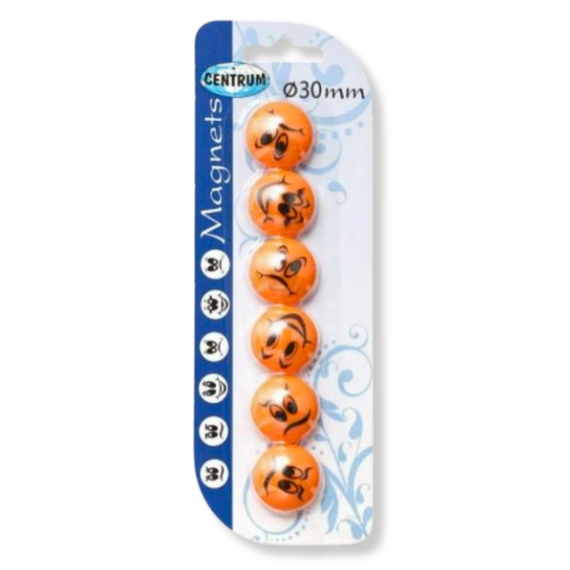Magneti whiteboard, diametru 30 mm, 6 buc/set CENTRUM - Papet