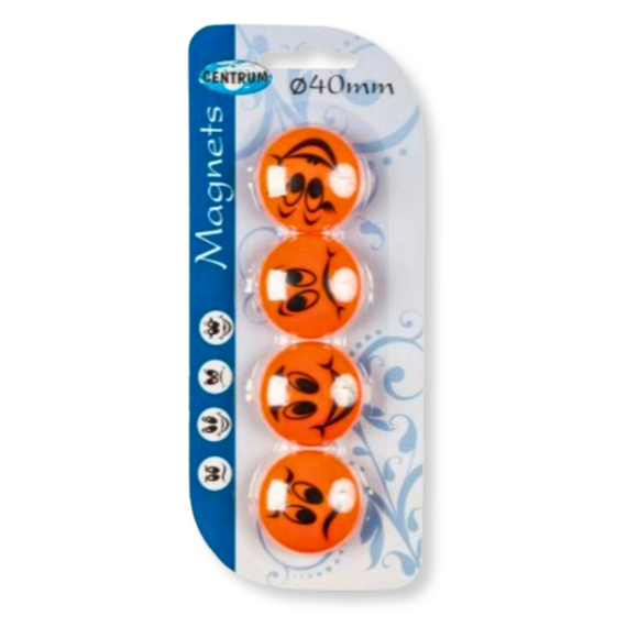 Magneti whiteboard, diametru 40 mm, 4 buc/set CENTRUM - Papet