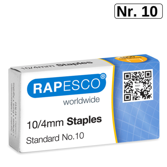 Capse nr. 10, 1000 buc/cutie RAPESCO - Papet