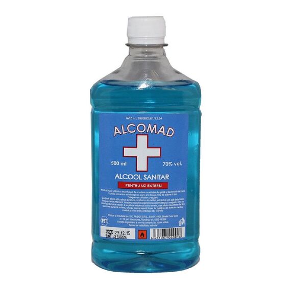 Alcool sanitar 70%, 500 ml - Papet
