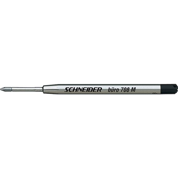 Rezerva pix metalica tip Parker, SCHNEIDER Buro 708 M, ALEGE CULOAREA: Negru - Papet