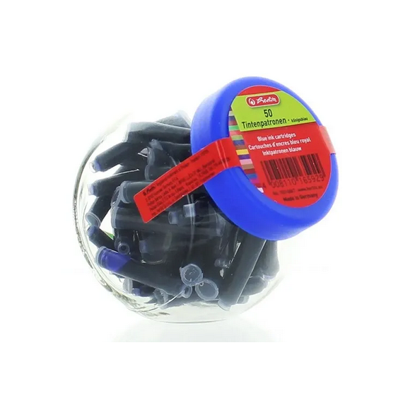 Patroane cerneala HERLITZ, 50 buc/set - Papet