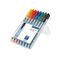 Marker permanent 0.6 mm, STAEDTLER Lumocolor, 8 culori/set - 2Papet