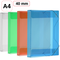 Mapa plastic A4, cu elastic si burduf 40 mm, CENTRUM - Papet