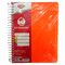 Caiet A5 cu spirala, coperta plastic,120 file, 4 subiecte, DACO - 4Papet