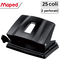 Perforator metalic, MAPED Essentials, 25 coli. Negru - Papet