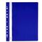 Dosar plastic cu sina si multiperforatii BIURFOL Albastru inchis - 2Papet