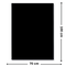 Carton colorat 70 x 100 cm, 220 g/mp, FAVINI, Negru - Papet