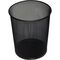 Cos de birou metalic 10L, negru, Mesh - 2Papet