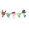 Set creativ - Stegulete Craciunete SC704 - Papet