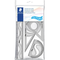 Set Geometrie, plastic flexibil, 4 piese, STAEDTLER Ultraflex - 4Papet