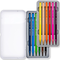 Creioane colorate STAEDTLER Aquarell, cutie metalica, 12 culori/set - 2Papet