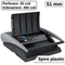 Aparat de indosariat cu spire de plastic max. 51 mm, capacitate perforare 25 coli, GBC CombBind C210 - Papet