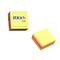 Cub notite autoadezive 76 x 76 mm, 400 file, 5 culori neon, STICK'N - 2Papet