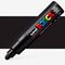 Marker Uni PC-7M POSCA 4.5-5.5 mm, Negru - Papet