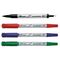 Marker permanent cu 2 capete, 0.4 mm, PILOT Twin BegreeN, ALEGE CULOAREA: Rosu - 2Papet