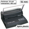 Aparat de indosariat cu inele plastic, capacitate perforare 15 coli, iBind A15 - Papet