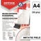 Coperti carton imitatie piele, A4, 250g/mp, alb, OFFICE PRODUCTS, 100 coli/top - Papet